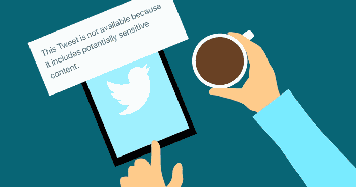 Bagaimana untuk Nyahsekat Kandungan Sensitif di Twitter?